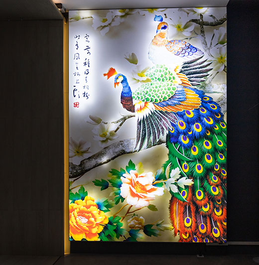 product fabric light box