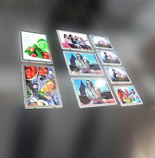 product magnetic light box